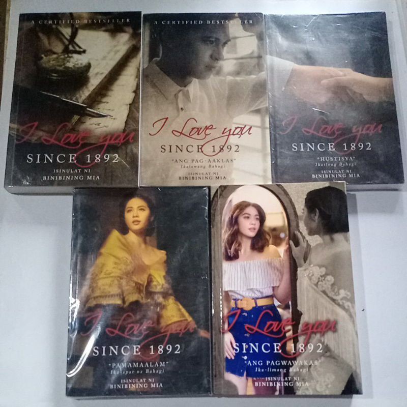 TAGALOG POCKETBOOK/I LOVE YOU SINCE 1892 BY BINIBINING MIA Shopee