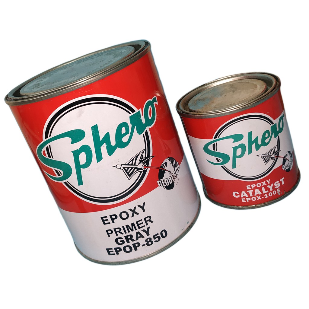 SPHERO EPOXY PRIMER GRAY ( 1 LITER ) GREY EPOP850 EPOX1005 CATALYST