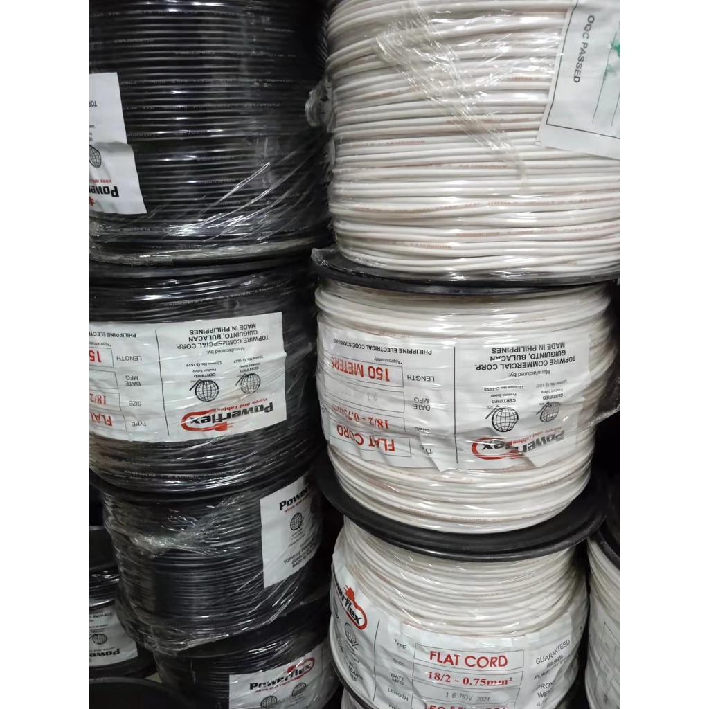POWERFLEX/BOSTON FLAT CORD (150mtr) Shopee Philippines