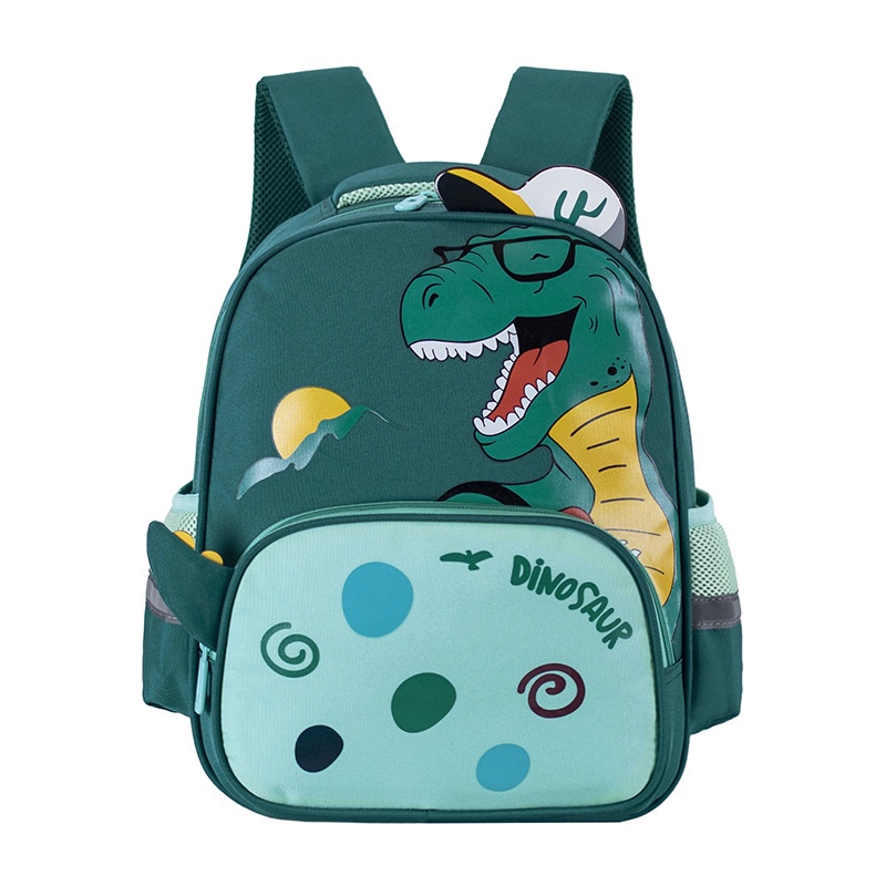 Cartoon Dinosaur Backpack Kindergarten Children's Schoolbag Boy 3-5-6 ...