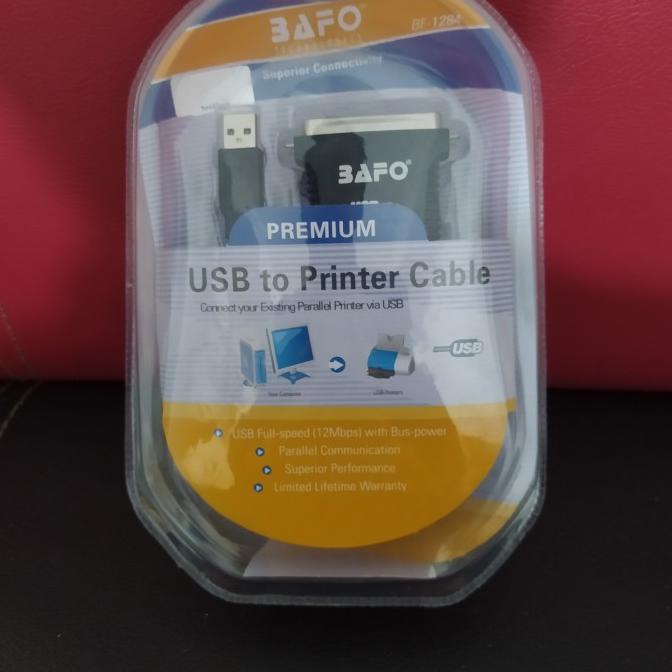 Original Bafo Premium Converter Cable Usb To Lpt Parallel Printer Shopee Philippines 4007