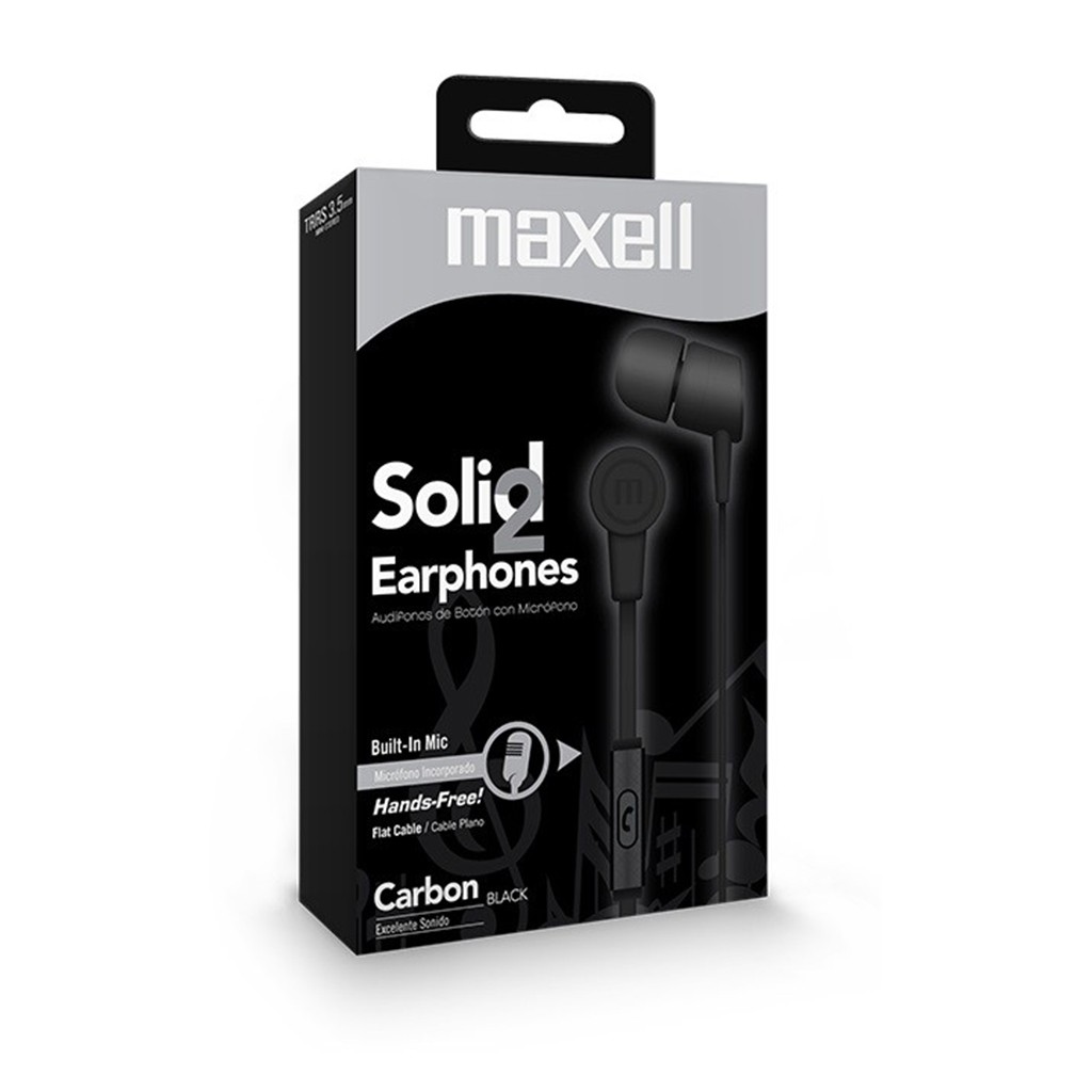 Maxell Solid 2 Earphones Shopee Philippines