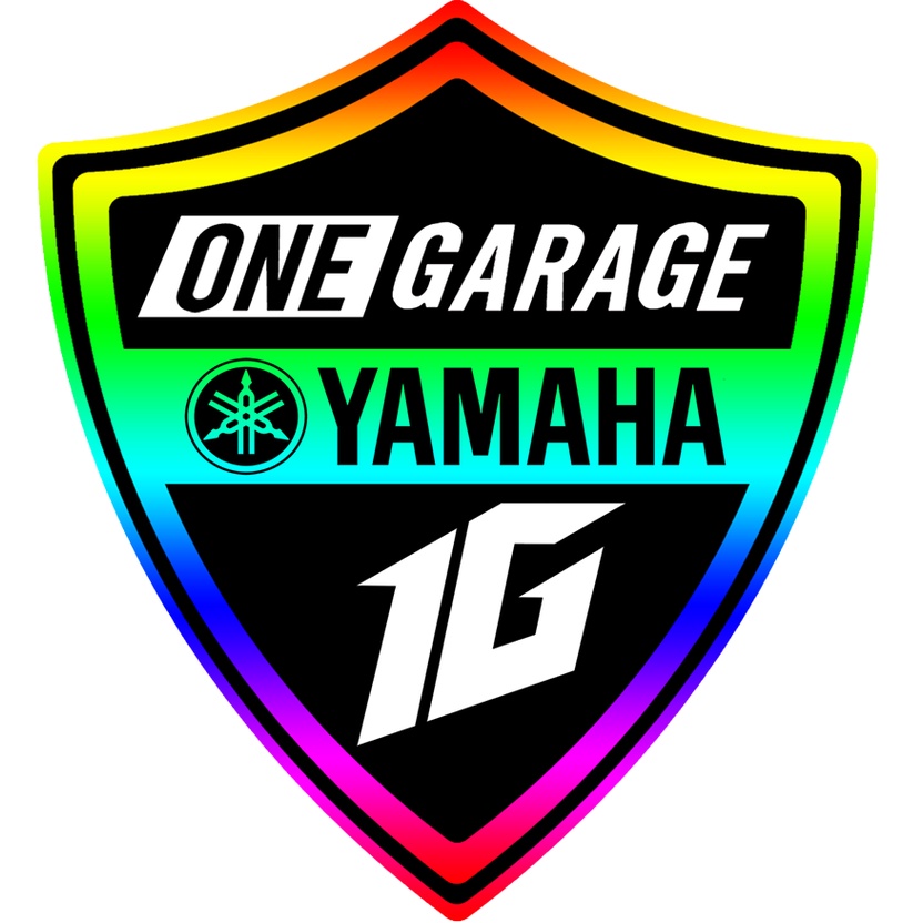 ONE GARAGE YAMAHA 1G 3.5 INCHES STICKER Shopee Philippines