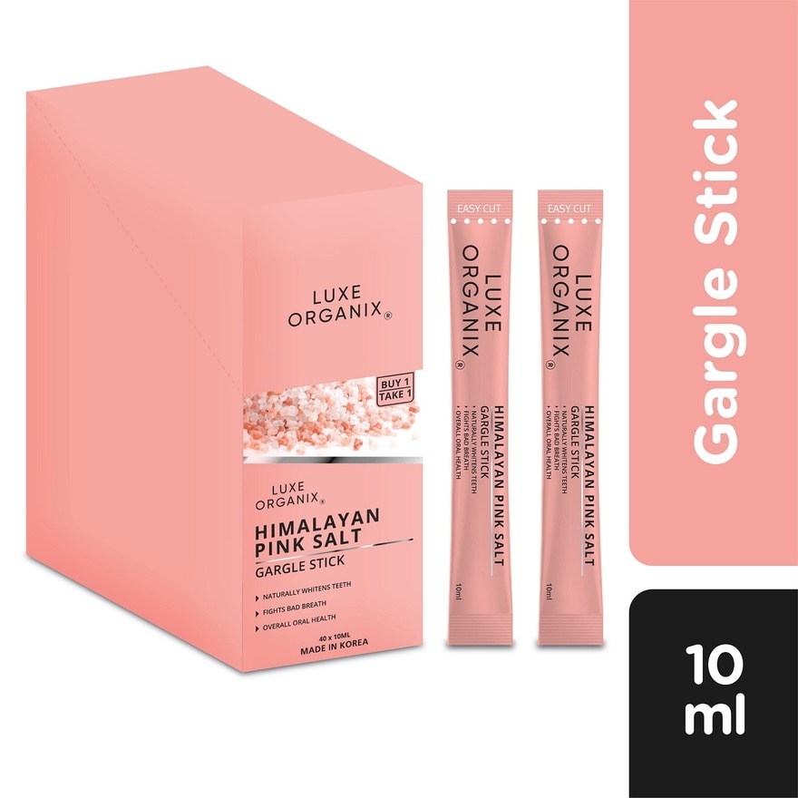 Luxe Organix Himalayan Salt Gargle Stick 10ml Shopee Philippines