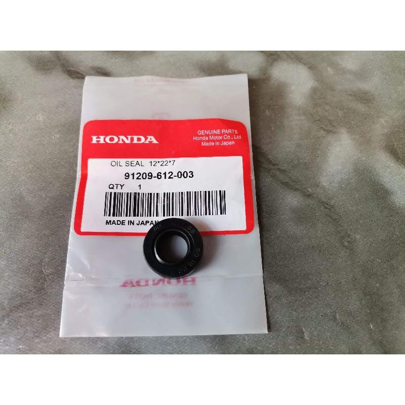 Genuine Honda Oil Seal 91209-612-003 | Shopee Philippines