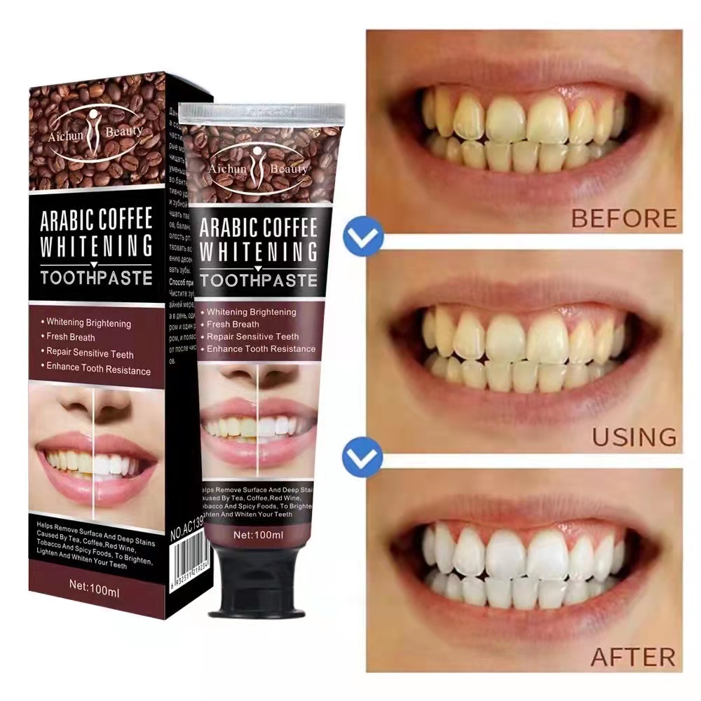 joiea Arabic Coffee Whitening Toothpaste 100ml | Shopee Philippines