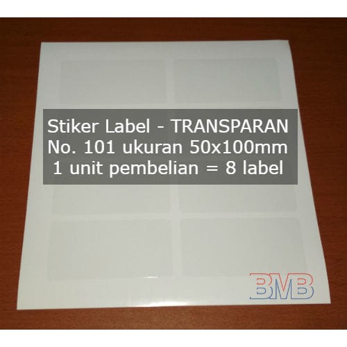 Transparent No.101 Label Stickers Like Tom and Jerry Paper Bening ...