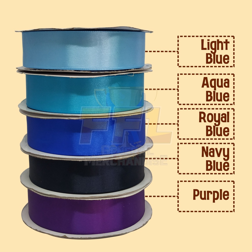 SATIN RIBBONS (CLASS-A) 50 YARDS - PART 3 | Shopee Philippines