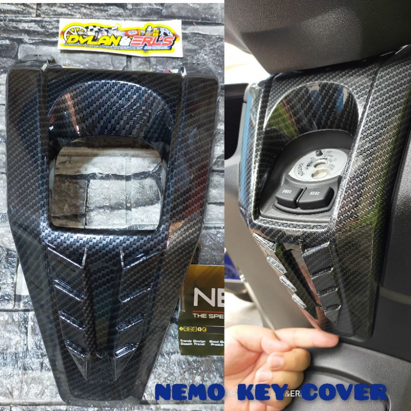 NMAX 2020 NEMO KEY COVER CARBON | Shopee Philippines
