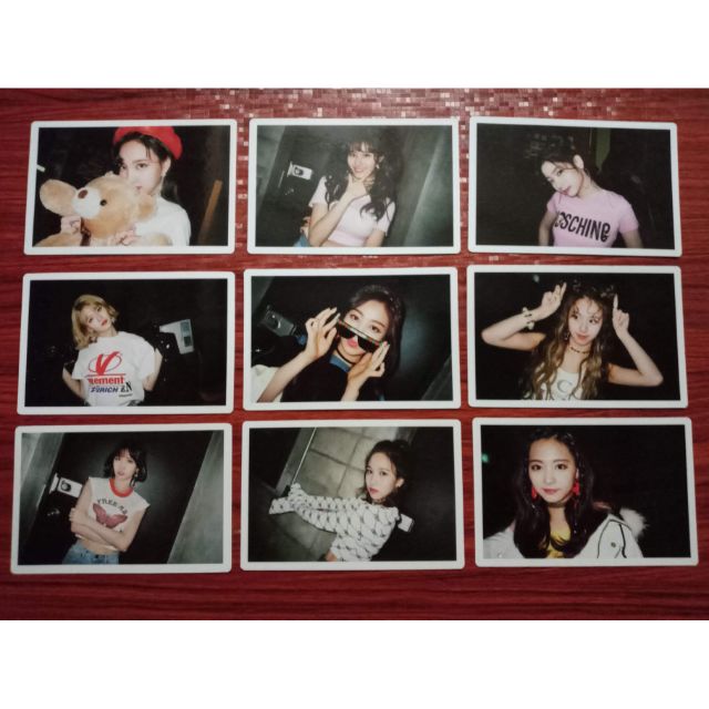 TWICE What Is Love? Monograph Photocards | Shopee Philippines
