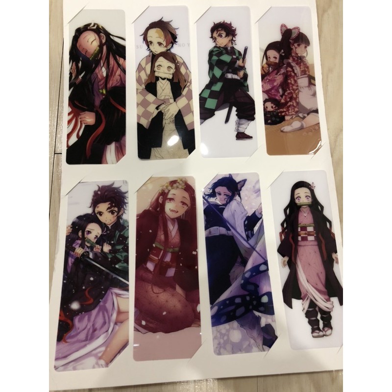 Kimetsu No Yaiba Demon Slayer Sword Bookmark [Separate] | Shopee ...
