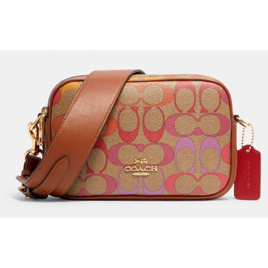 SOLD!!!Coach Jes Crossbody 20 In Rainbow