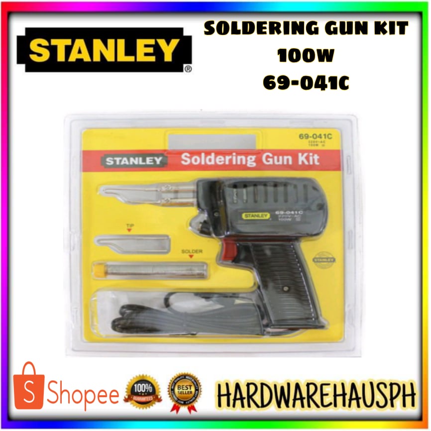 Stanley Soldering Gun Kit 100W / 220V (69041C) Shopee Philippines