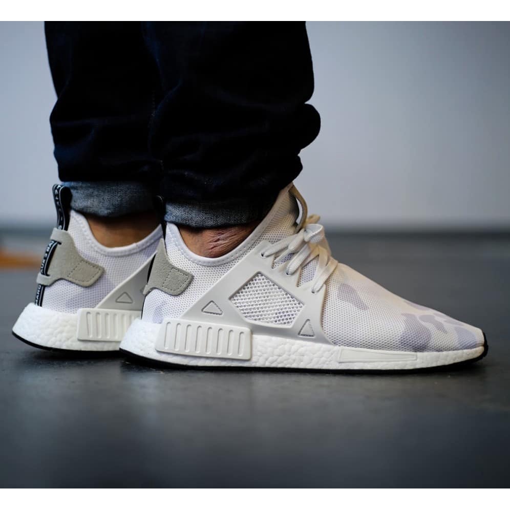 Adidas nmd camouflage white best sale