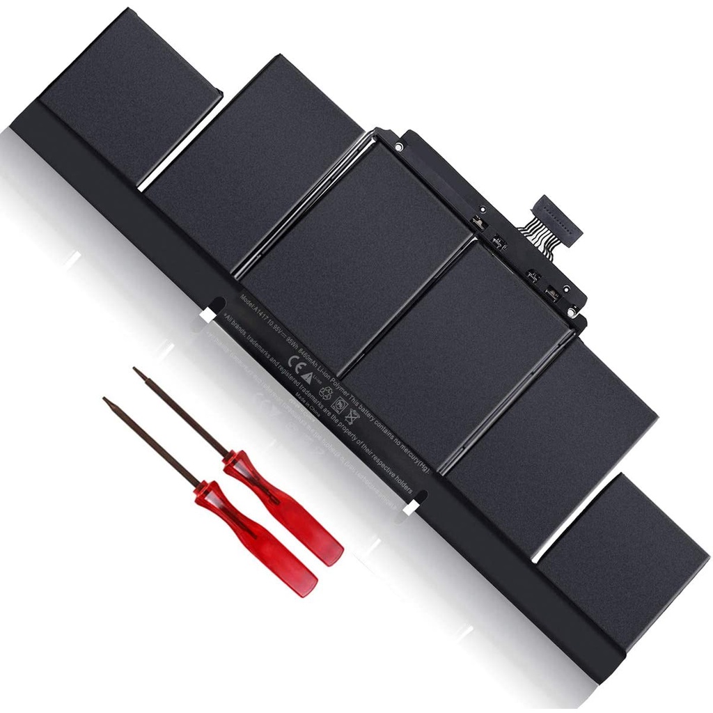 A1417 Battery for MBP Pro Retina 15 inch A1398 Mid 2012 - Early 2013 ...