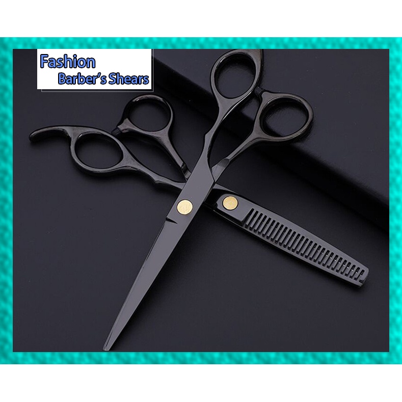 Professional Japan 440c Steel 6 Inch Cut Hair Make Up Cutting Scissor Barber Thinning Shears 6446