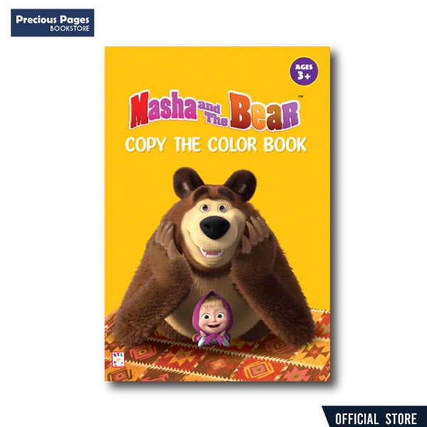Masha and the Bear Copy The Color Book | Shopee Philippines