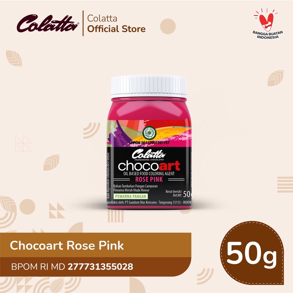 Colatta Chocoart Rose Pink - Food Coloring 50g | Shopee Philippines