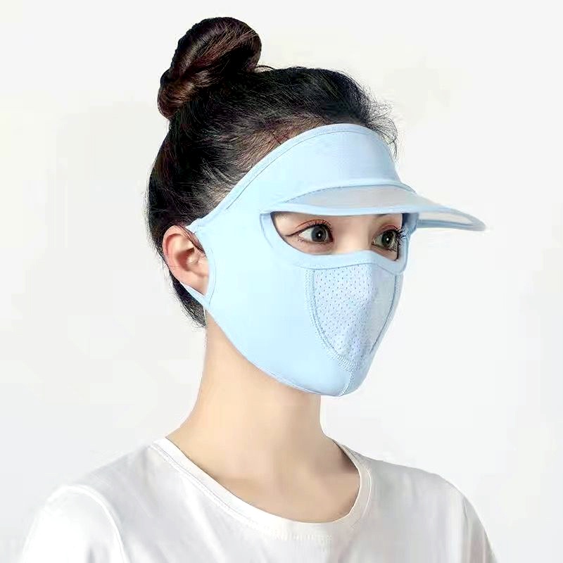 Breathable Unisex Face Mask With Brim Protection For Outdoor Activities ...