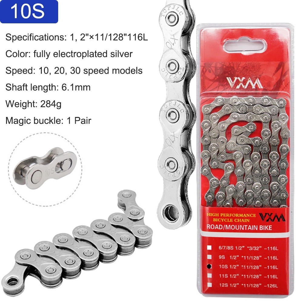 VXM Bicycle Chains 6 7 8 9 10 11 12 Speed Chain MTB Chain Road Bike 24 ...
