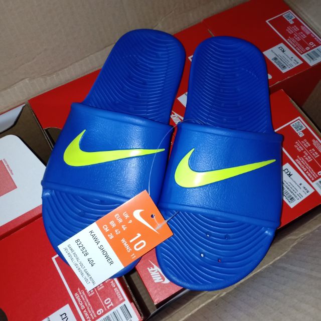 Nike kawa shower on sale blue