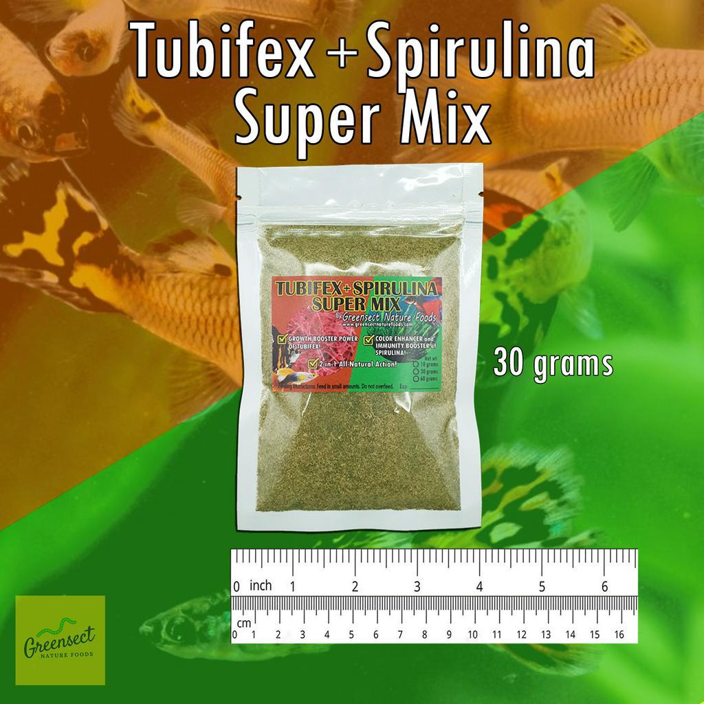 TUBIFEX + SPIRULINA Fish Food Mix Pet Food Shopee Philippines