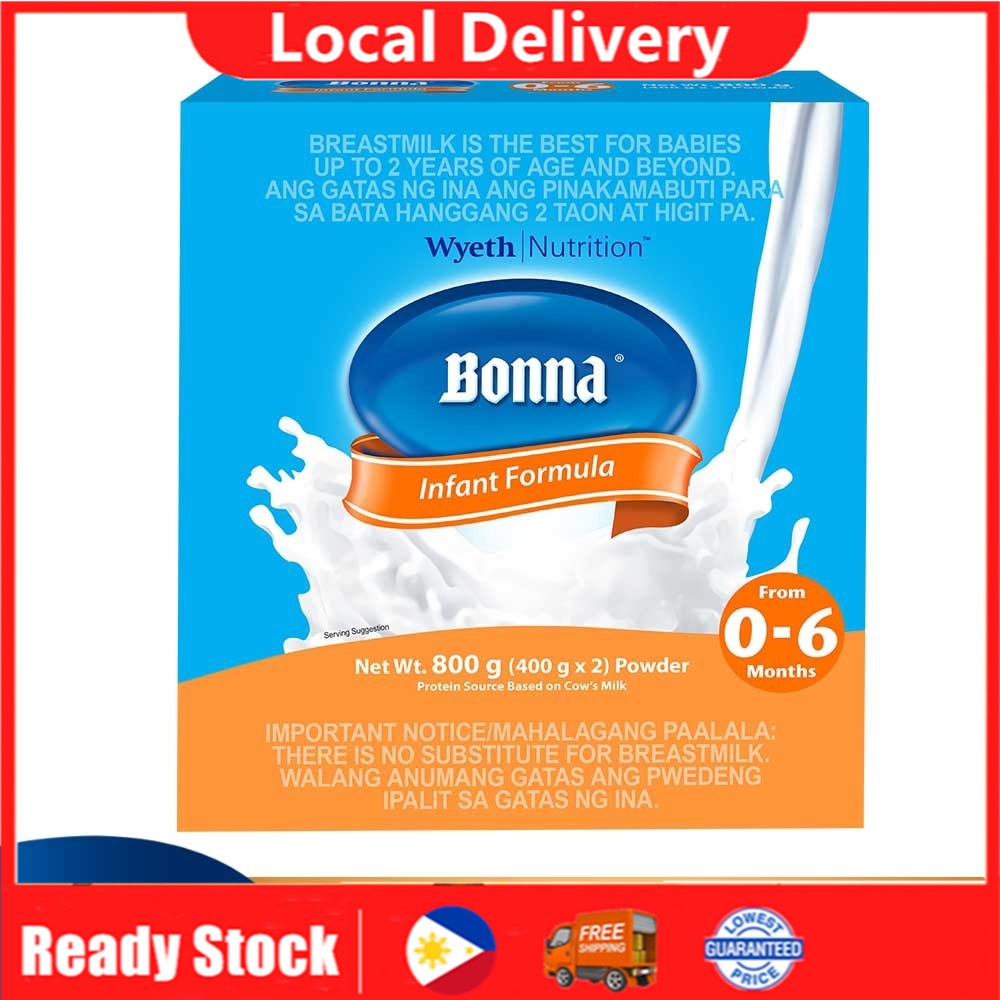 BONNA Stage 1 Infant Formula for 0 to 6 months, 900g Box - CSI Supermarket