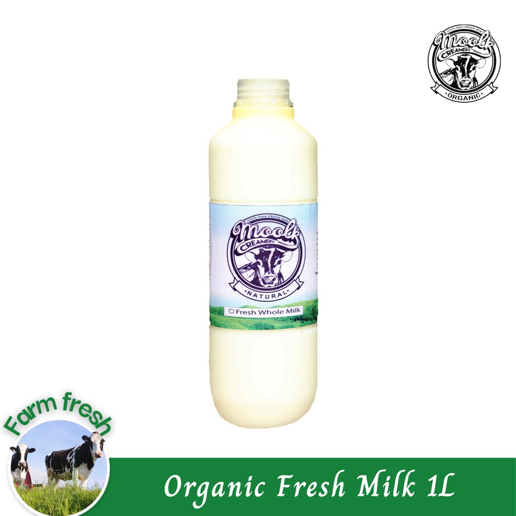 Moolk Organic Fresh Milk Whole Cow's Milk Shopee Philippines