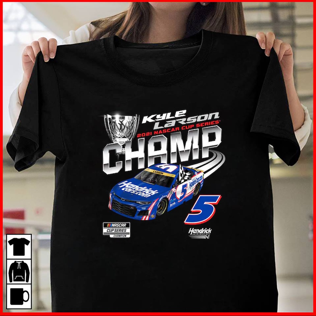 Men'S Kyle Larson Hendrick Motorsports Nascar Cup Series Champs Shirt ...