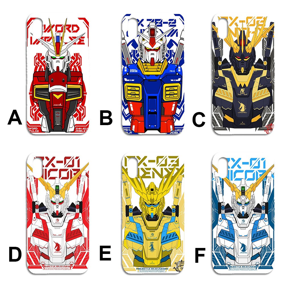 [ Cai082 ] Gundam Matte Phone Case For Samsung Galaxy A6 J4 J8 J6 Plus 