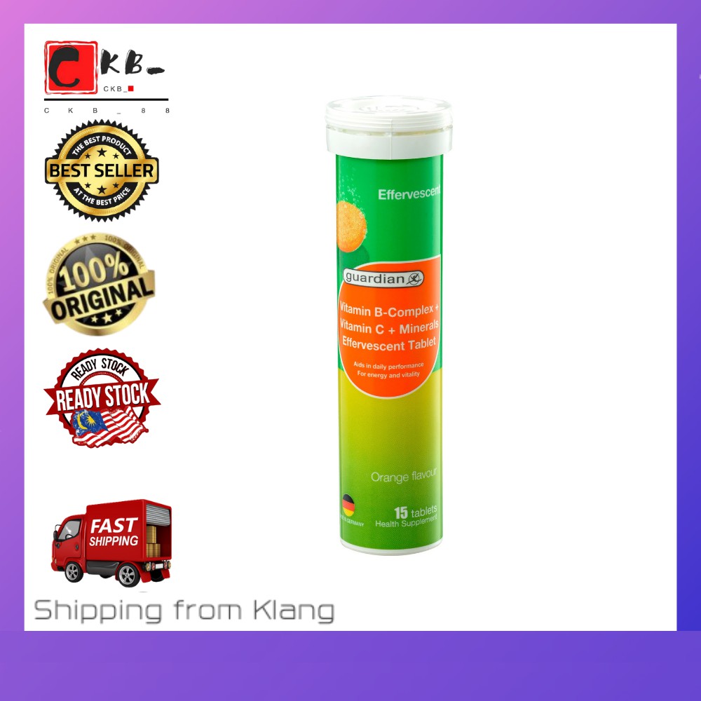 Huge Guardian Vitamin + Vitamin C + Minerals Effervescent