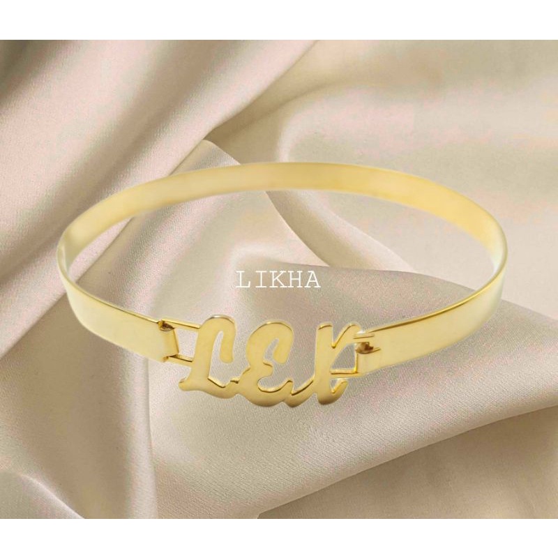 Personalized Name Bangle | Shopee Philippines