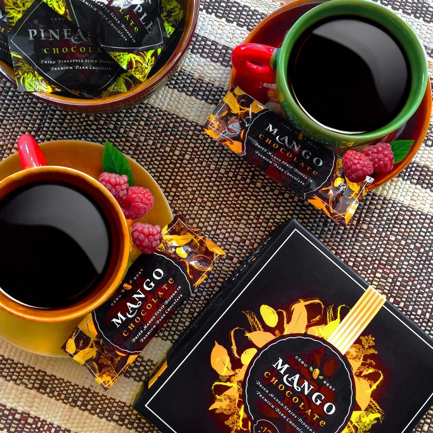 5 Boxes of CEBU BEST Mango Chocolate for Box of 12 Size Shopee
