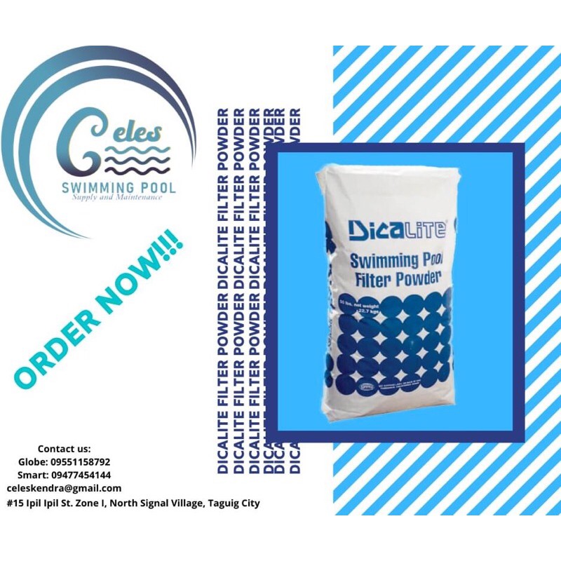 DICALITE powder Swimming Pool DE filter Shopee Philippines