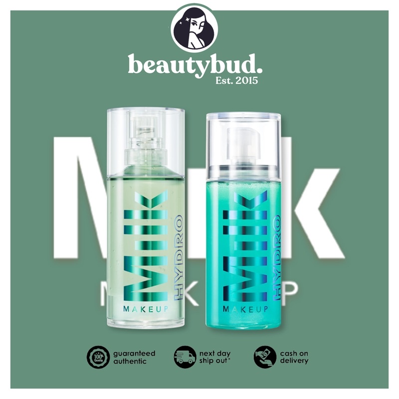🇺🇸 MILK MAKEUP Hydro Grip Hydrating Primer / Setting Spray Set Shopee