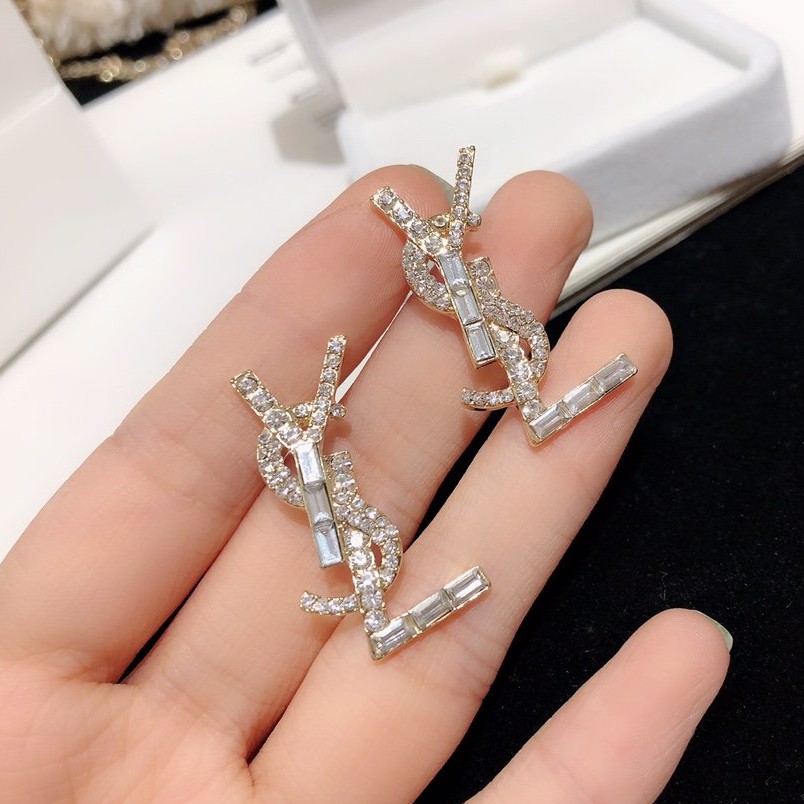 Ysl on sale silver earrings