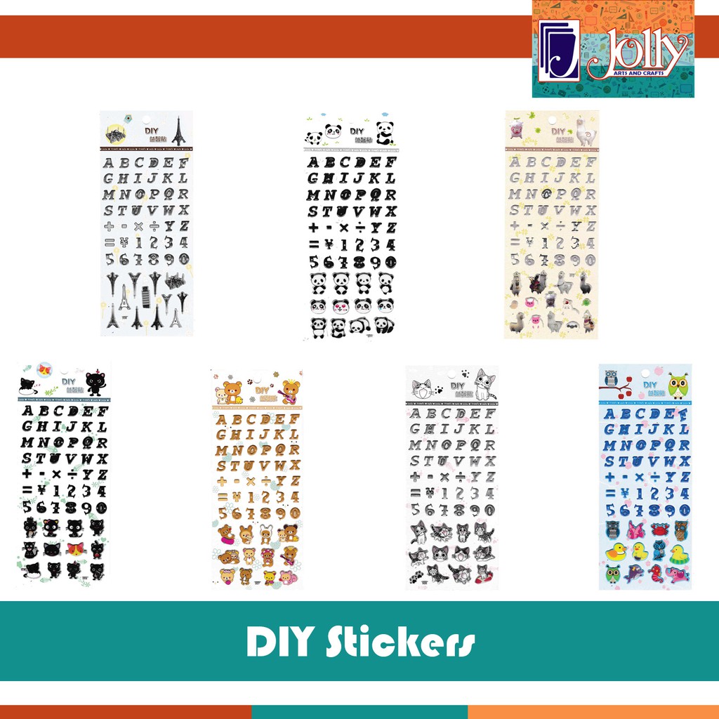 DIY Glittered Alphabet Sticker-Glittery Letter-YHC-071-Arts and Crafts ...