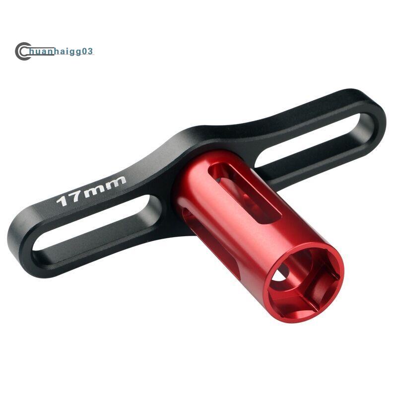 Metal 17MM Wheel Nuts Sleeve Hex Wrench Tool for 18 OffRoad RC Car