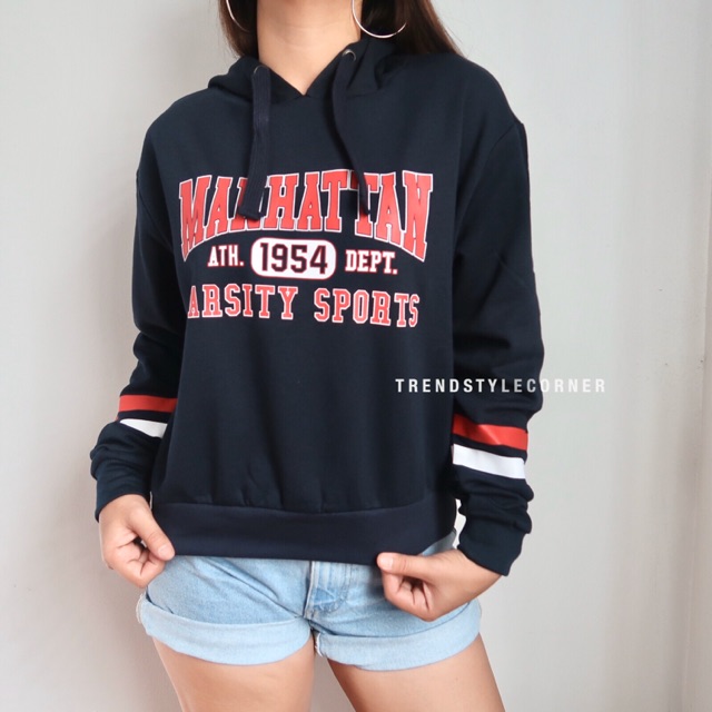 H M Manhattan Hooded Sweatshirt Shopee Philippines