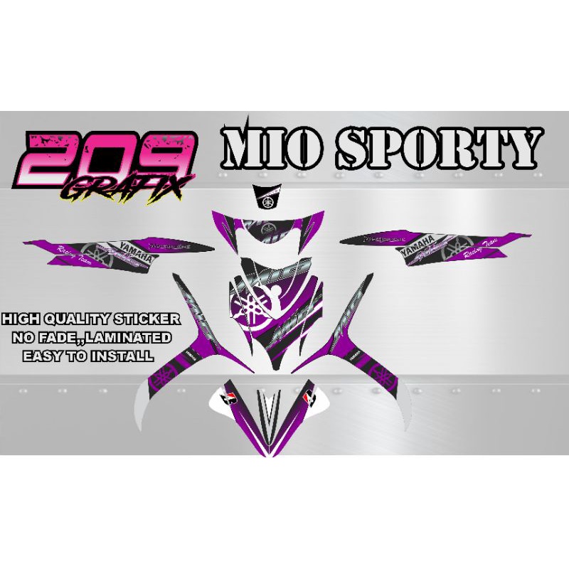 Mio sporty full body decals | Shopee Philippines