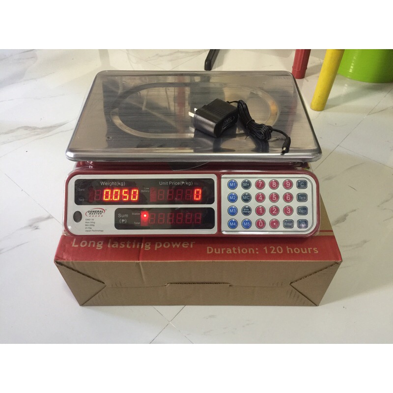GENERAL MASTER &DIGITAL WEIGHING SCALE Heavyduty 30 kg Shopee