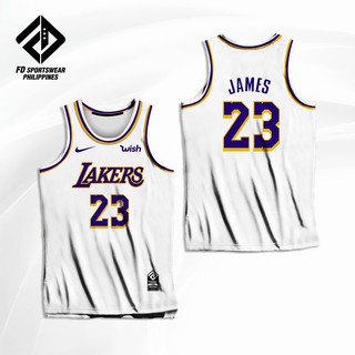 LEBRON JAMES LOS ANGELES LAKERS FD CONCEPT FULL SUBLIMATED JERSEY