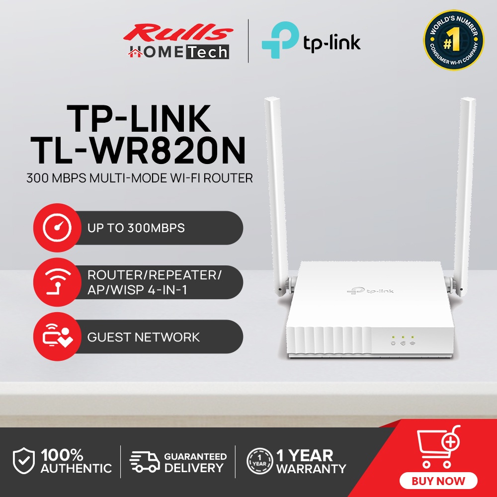 Tp Link Tl Wr820n 300 Mbps Multi Mode Wi Fi Router N300 Wifi Router High Speed Wi Fi 2917