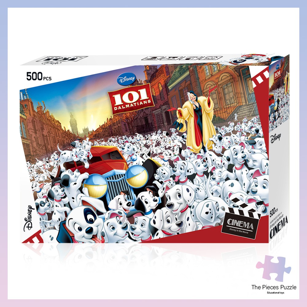 Disney Jigsaw Puzzle 500 Pieces 101 Dalmatians Dogs Puppy | Shopee ...