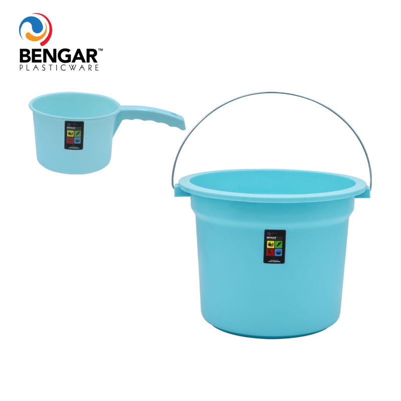 set Pail water dipper timba tabo timba plastic bucket bathroom set pail ...