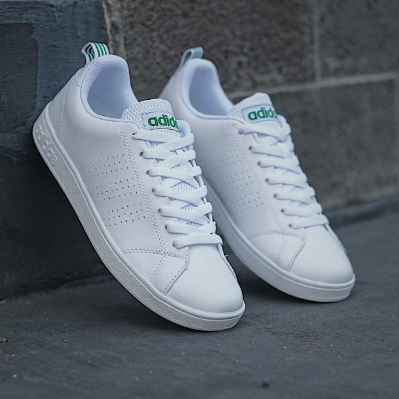 Adidas neo shop green and white