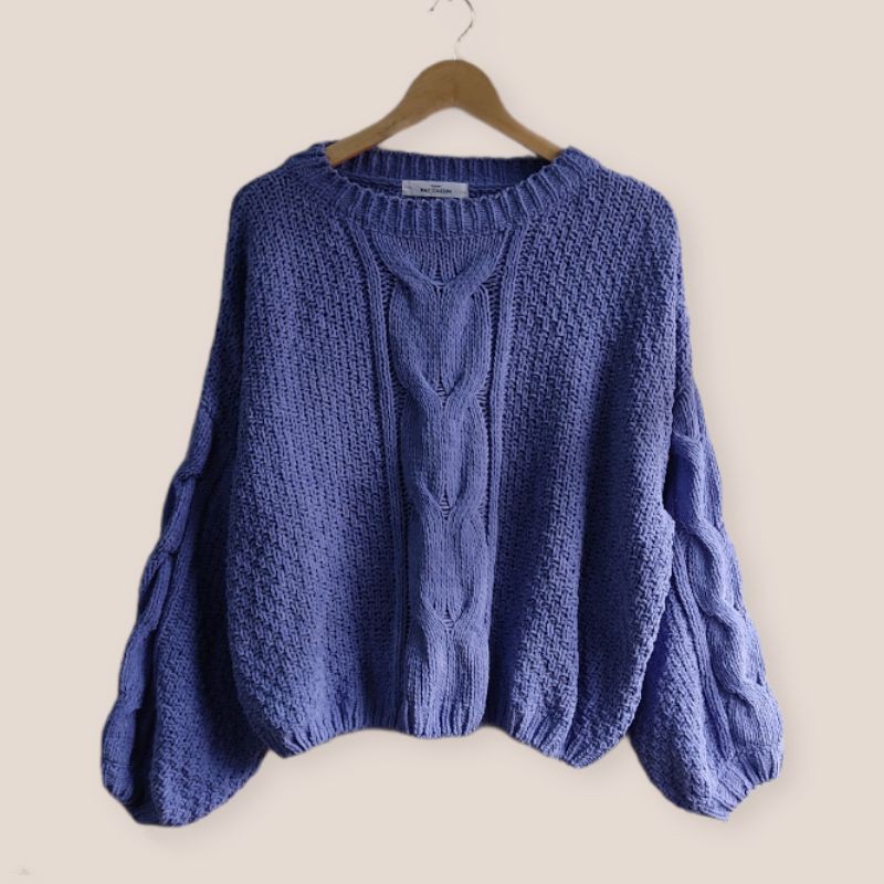 Knitted sweater cheap shopee