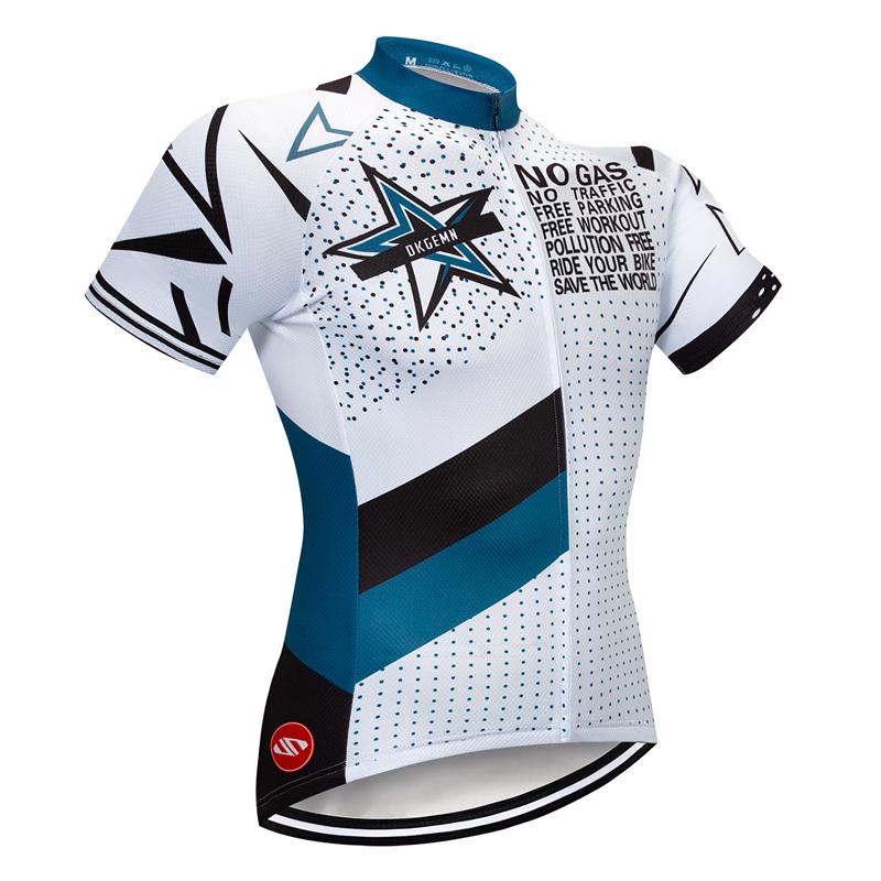 Ready Stock Short Sleeve Pro Cycling Jersey Bicycle Riding Shirt ...