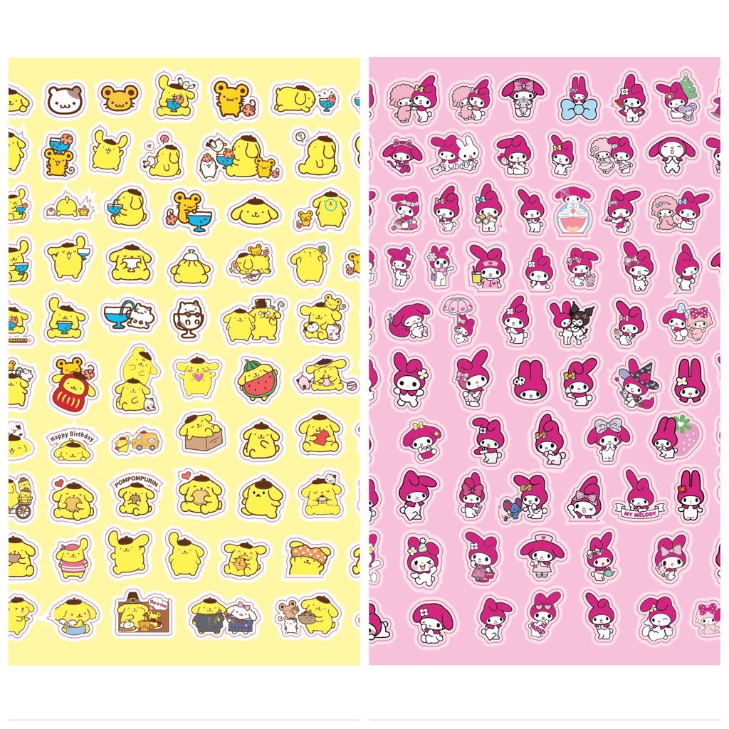 GaLiCiCi Sticker Welfare Sticker / Pudding Dog / Melody Laser Sticker ...