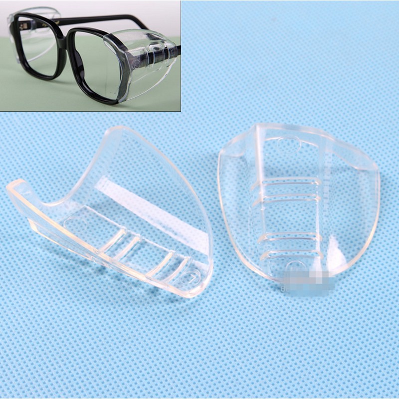 Clear Universal Flexible Side Shields Safety Glasses Goggles Eye Protection Shopee Philippines